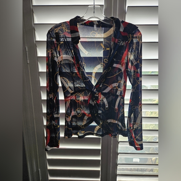 D.N.A couture blouse top size medium - Picture 2 of 9